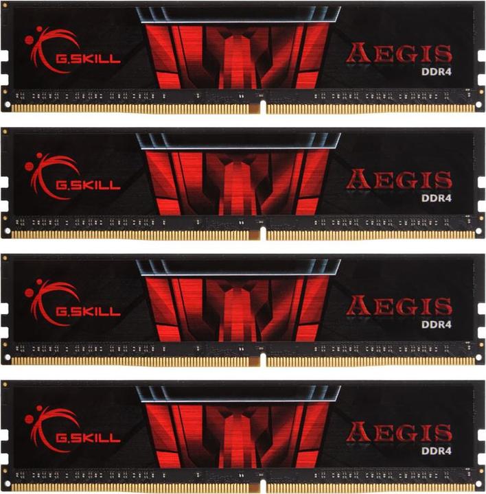 Actual product image G.Skill Aegis (4 x 16GB, 2400 MHz, DDR4-RAM, DIMM)