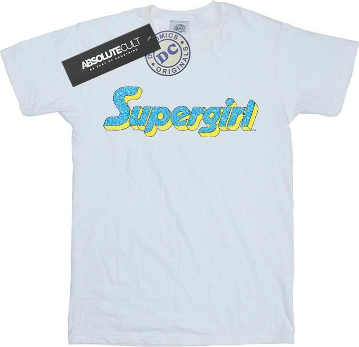 Actual product image Mens Supergirl Crackle Logo T-Shirt (XL)