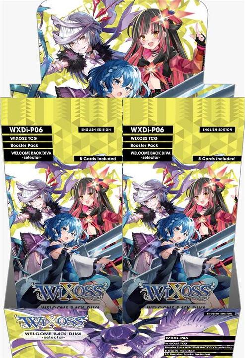 Produktbild Tinisu WiXoss TCG Welcome Back Diva Display Box (WXDi-P06-Eng) (Englisch, Booster Display)