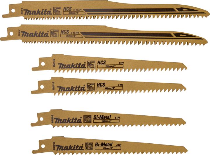 Makita Assortiment Reciprozaagbladen A