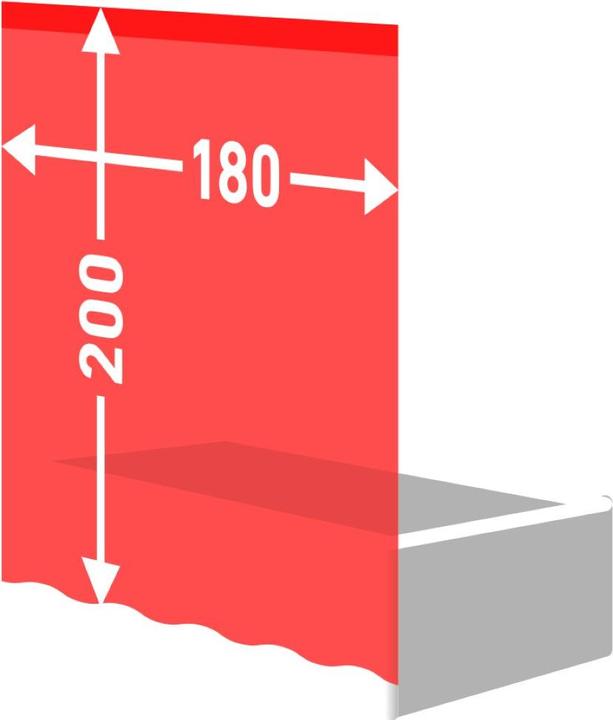 Immagine prodotto Diaqua Tenda da doccia tessile Joya (180 x 200 cm)