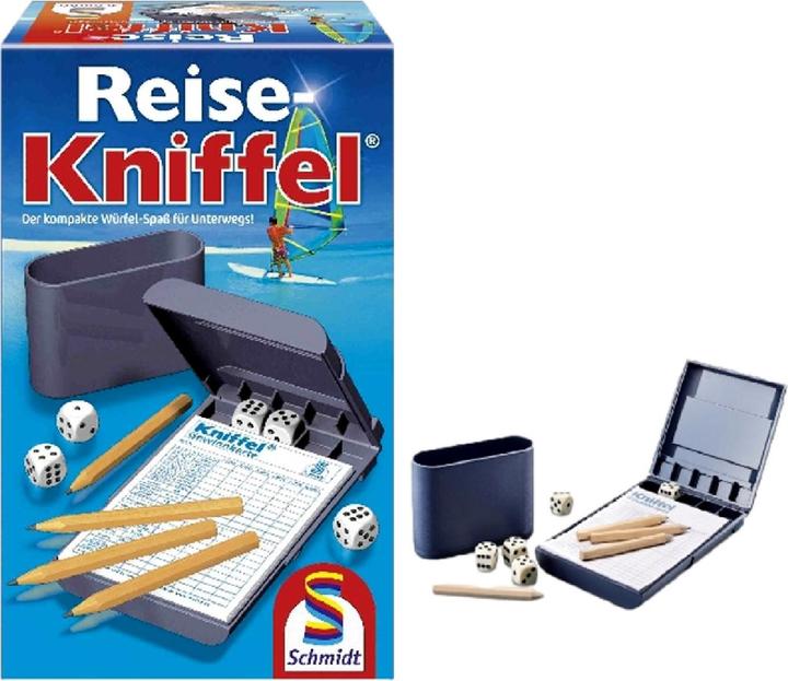 Produktbild Schmidt Spiele Reise-Kniffel mit Zusatzblock (Deutsch)