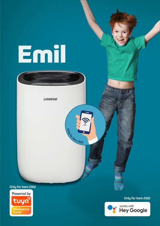 Produktbild eeese Emil 12 (50 m², 12 l/24h)