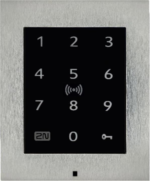 Actual product image 2N Access Unit 2.0 Touch Keypad & RFID (Key card)