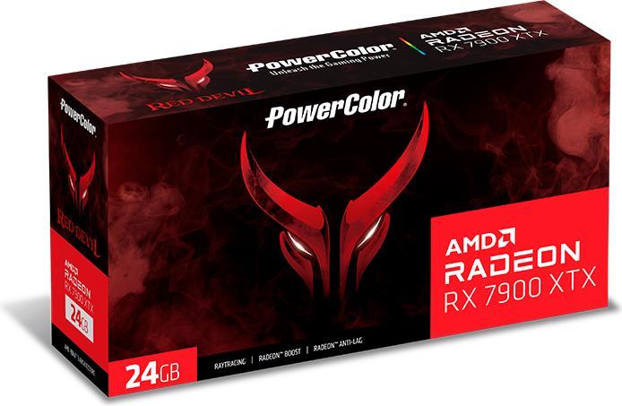 Actual product image Powercolor Red Devil AMD Radeon RX 7900 XTX (24 GB)
