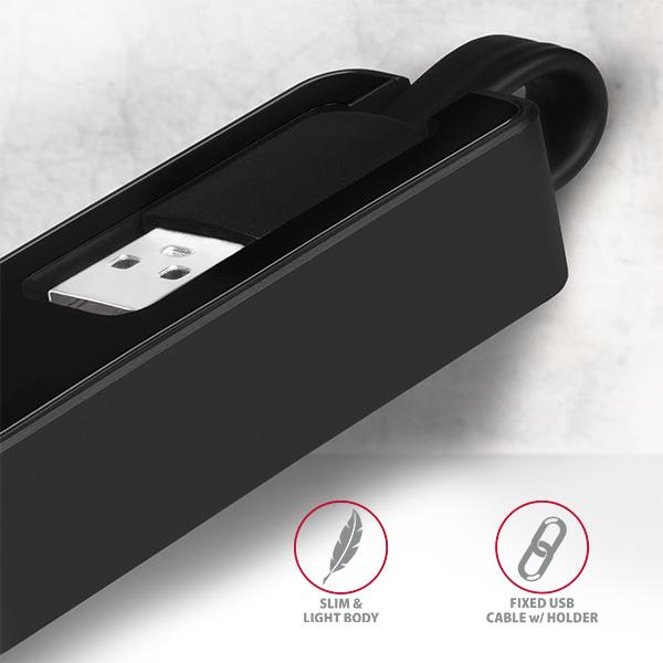 Image du produit Axagon ADE-XR Adaptateur Fast Ethernet 10/100 - USB 2.0 type A (USB 2.0, RJ45 (1x))
