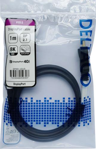 Image du produit Deltaco DP40-1010 Câble DisplayPort Noir (1 m, DisplayPort)