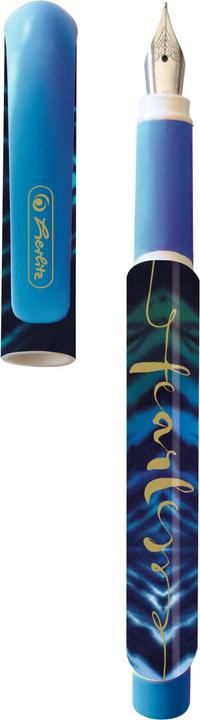 Actual product image Herlitz New Batik Fearless Fountain Pen (Blue, 1 x)
