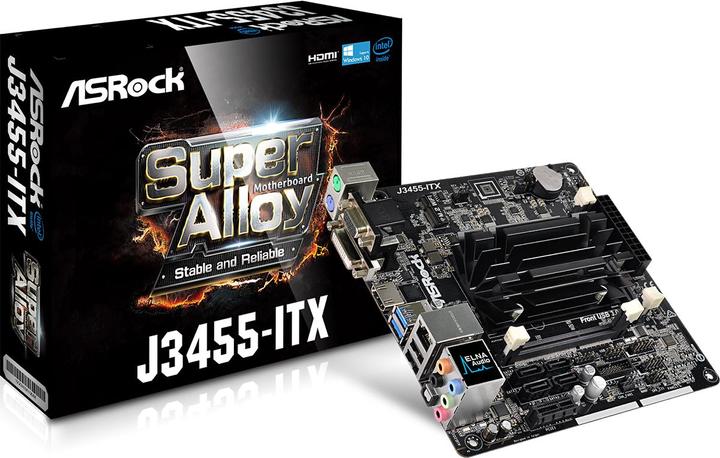 Image du produit AsRock J3455-ITX (à bord, Intel SoC, Mini-ITX)
