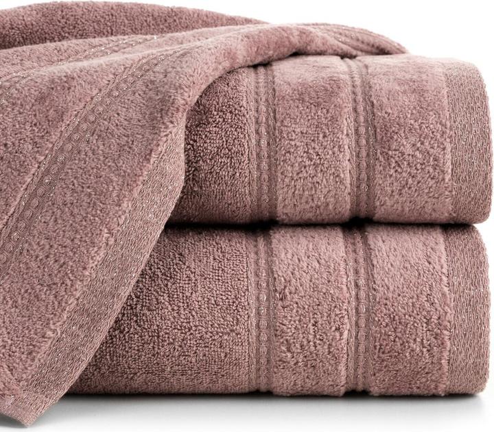 Produktbild Eurofirany Handtuch mit Samtrand, durchwirkt mit glänzendem Faden, 500 g/m2, 70 x 140 cm (70 x 140 cm)