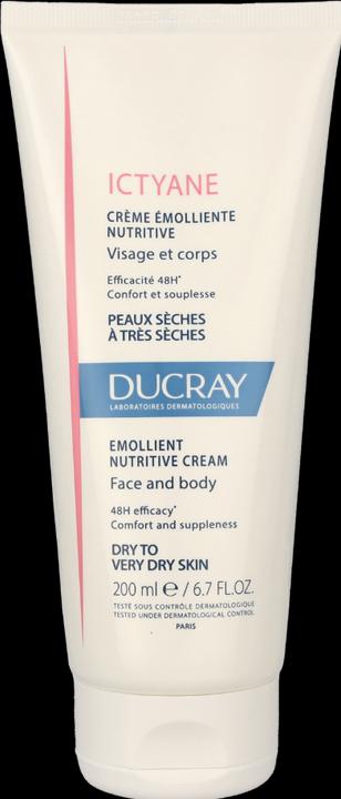 Ducray ICTYANE emollient nutritive cream 200 ml (Körpercreme, 200 ml)