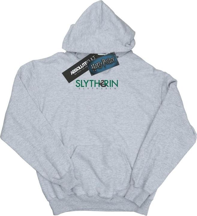 Slytherin Text Kapuzenpullover