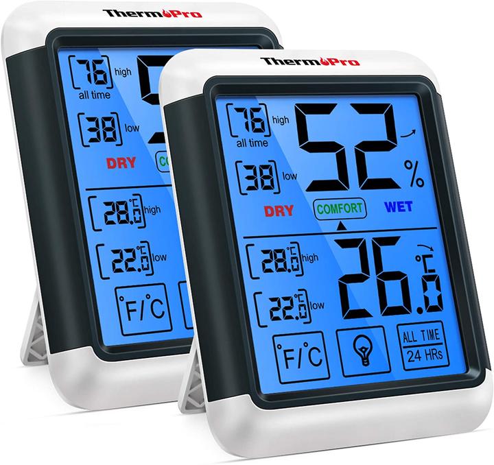 ThermoPro Thermo-Hygrometer 2er Set