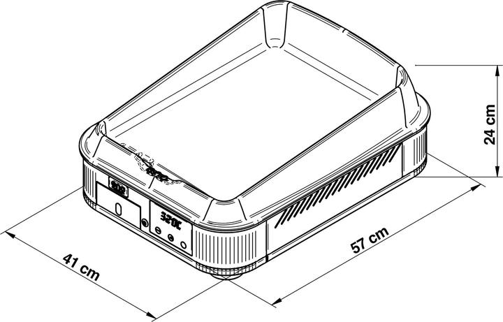 Produktbild Eno Plancha EnoSign Electrique 40 41x57x24 cm