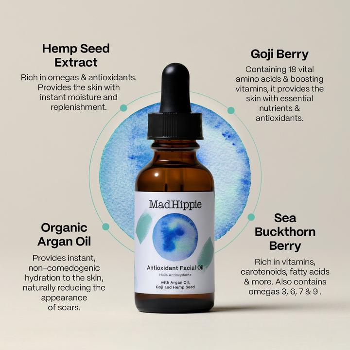 Produktbild MadHippie Antioxidant Facial Oil (30 ml, Gesichtsöl)