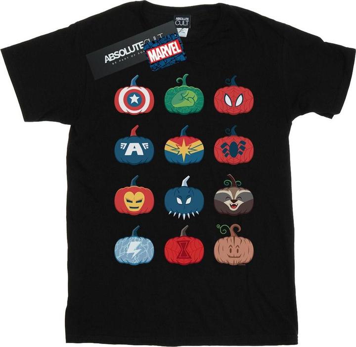 Image du produit - T-shirt AVENGERS PUMPKIN ICONS - Homme (3XL)