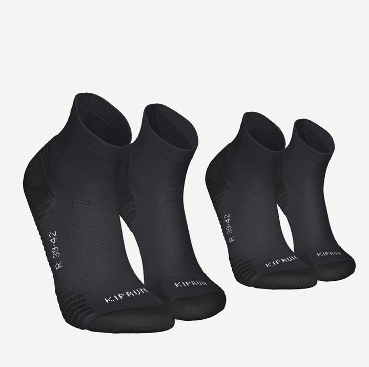 Produktbild Kiprun Laufsocken halbhoch dick 2er-Pack - Run 500 (47, 50)