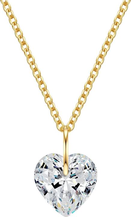 Rafaela Donata Damen Kette Herz Sterling Silber - 35712 (Sterling Silber)