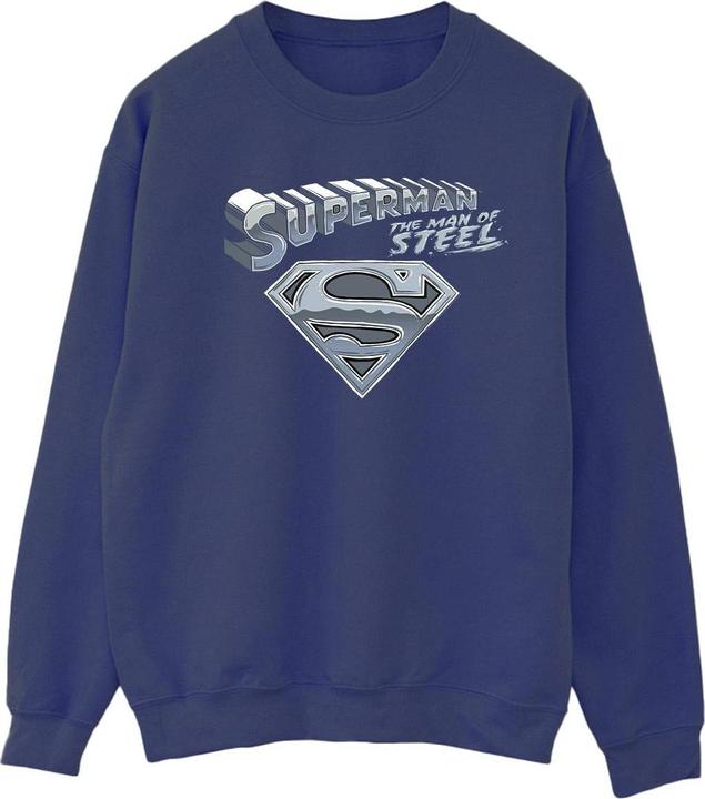Image du produit - Sweat SUPERMAN THE MAN OF STEEL - Femme (XL)