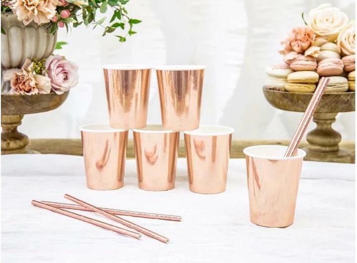 Immagine prodotto Partydeco Tazza Oro Rosa (6 x)