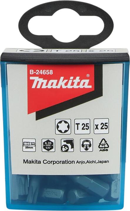 Image du produit Makita B-24658 Buse pivotante T25x25mm (25) (TORX25X25)