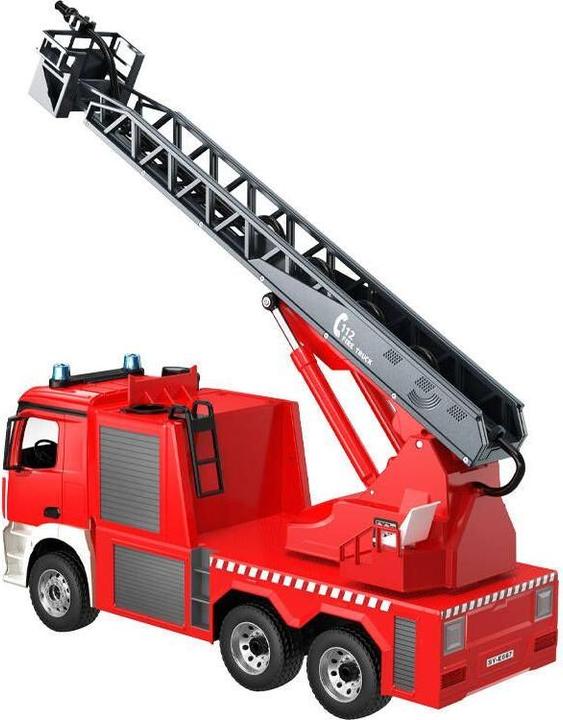 Productafbeelding Double Op afstand bestuurbare truck 1:20 Mercedes-Benz Arocs (Brandweerwagen) E667-003