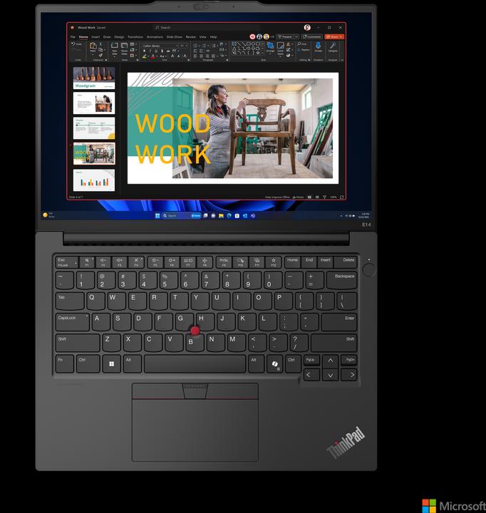 Actual product image Lenovo ThinkPad E14 Gen 6 (14", Intel Core Ultra 5 125U, 16 GB, 512 GB, DE)