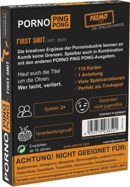 Image du produit Craze PASMO Porno Ping First Shot