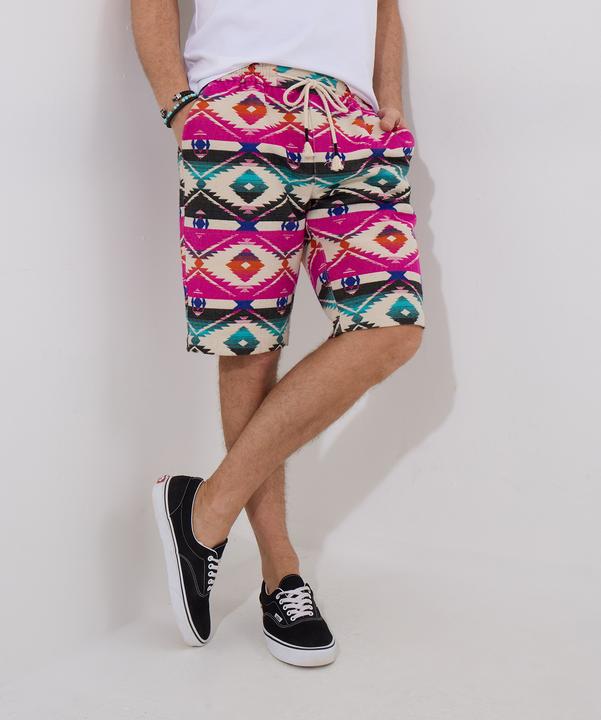 Produktbild Joe Browns Bold Aztec Print Drawerstring Shorts (36)