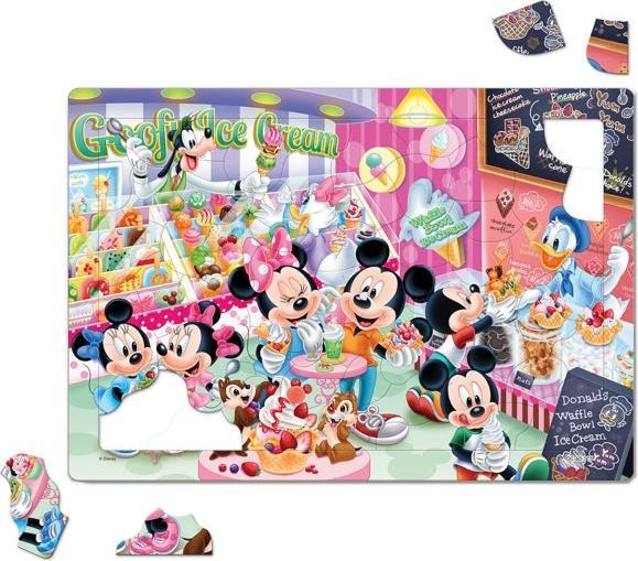 Produktbild Disney Mickey & Friends - Kinderpuzzle "Finde es im Eisladen!"