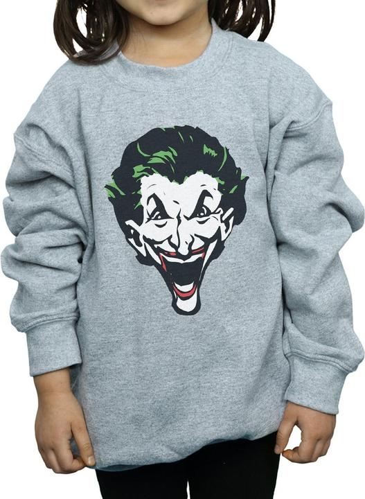 Actual product image Girls The Joker Big Face Sweatshirt (152, 158)