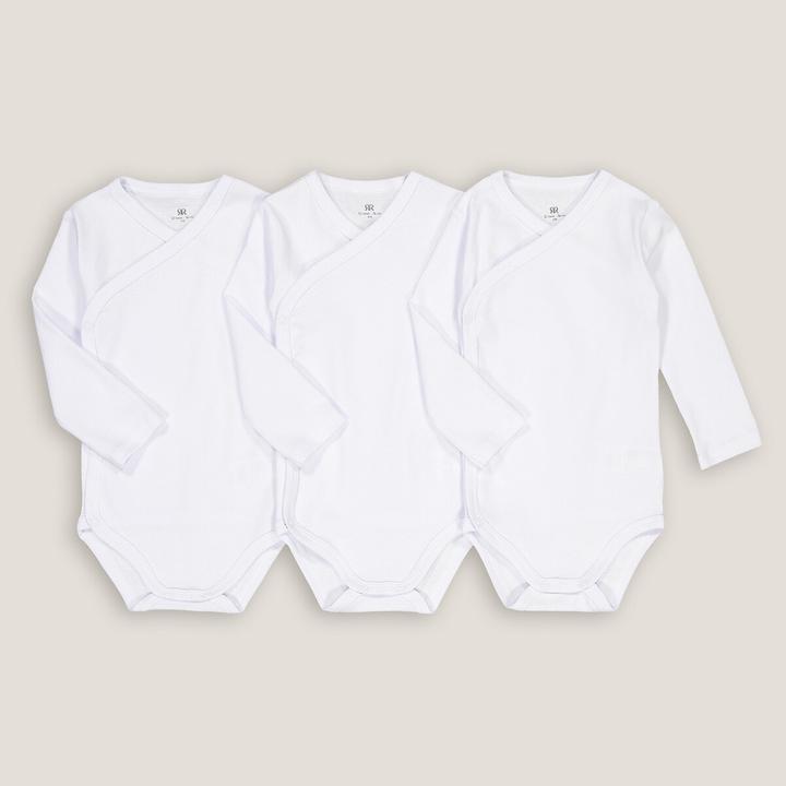 Produktbild La Redoute Collections 3er-Pack Erstlings-Bodys (74)
