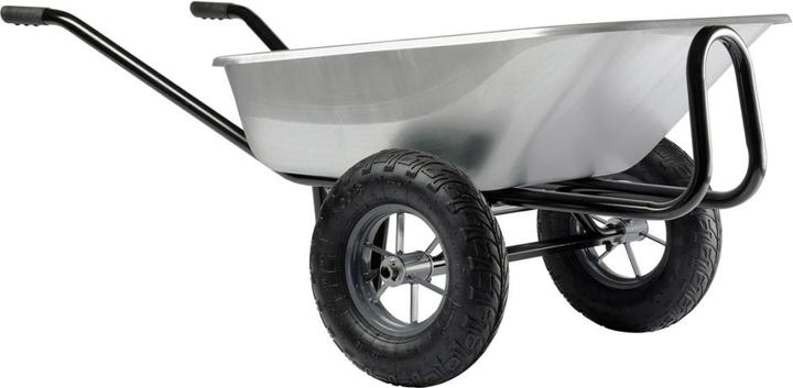 Haemmerlin Schubkarre Expert Twin verz. 150 L, Luftrad
