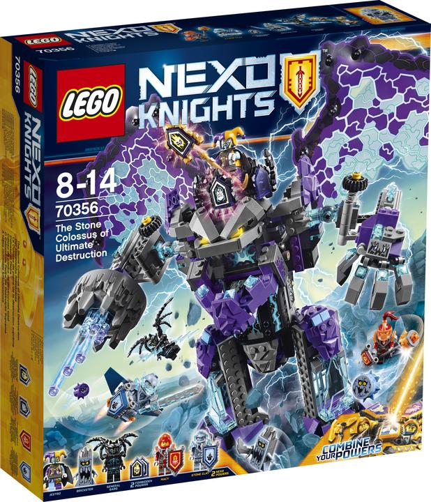 Actual product image LEGO Nexo Knights The Stormy Stone Colossus (70356, LEGO Nexo Knights)