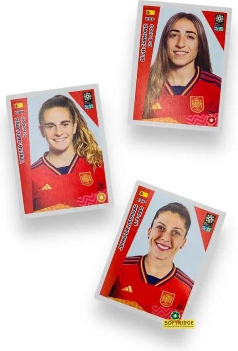 Actual product image Panini FIFA Women's World Cup 2023 Sticker Collection (German, Booster display)