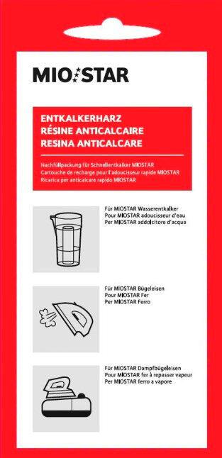 Valeurs nutritives et ingrédients Mio Star Résine de détartrage