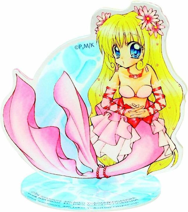 Produktbild Uchiwa Mermaid Melody: Pichi Pichi Pitch Acryl Figur Luchia Nanami with Flowers 21 cm