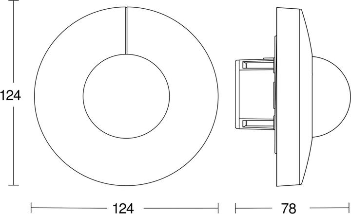 Actual product image Steinel Infrared sensor IS 3360 COM1 (40 m)