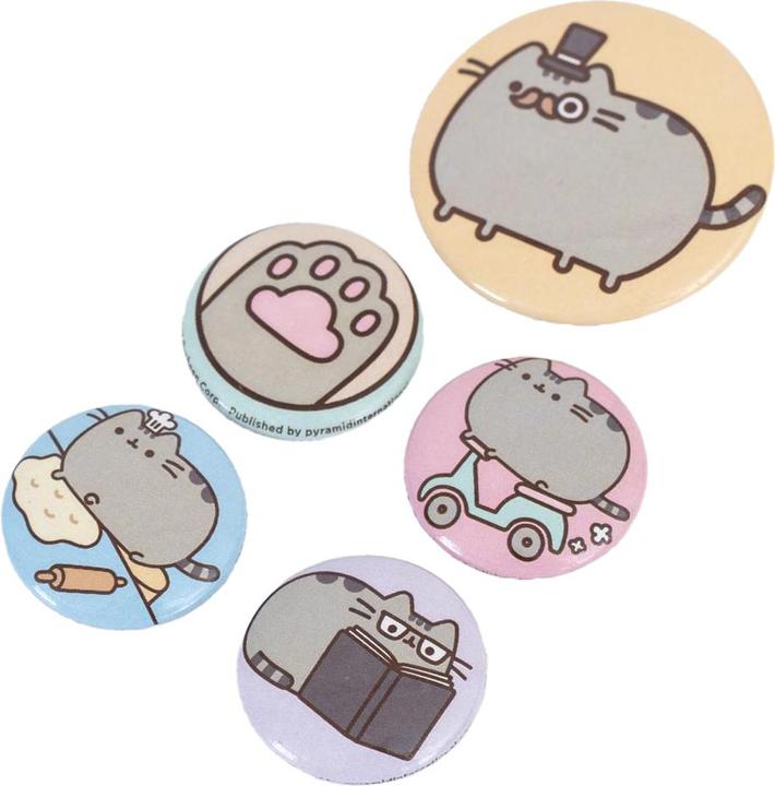 Produktbild Pusheen AnsteckerSet Fancy 5erPack Knopf