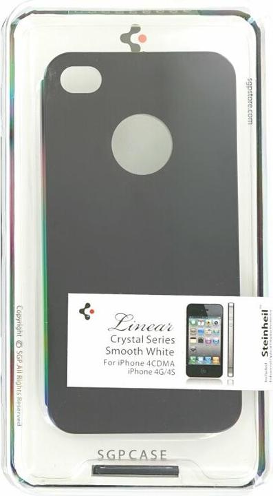 Produktbild Sgpcase SGP Hülle für iPhone 4/4S schwarz (Apple iPhone 4, Apple iPhone 4s)