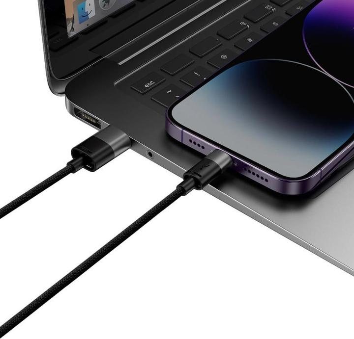 Actual product image Baseus 3in1 charging cable (1.20 m, USB 3.2 Gen 1)