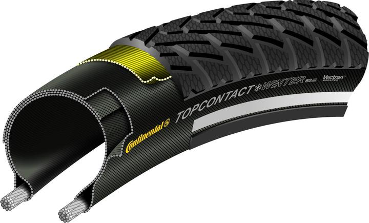Actual product image Continental Top Contact Winter II Premium (27.5 x 2.00, 50-584)