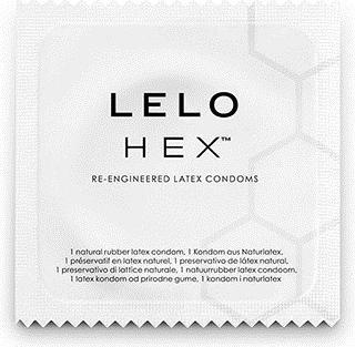 Actual product image LELO HEX Condoms Original (12 pcs.)