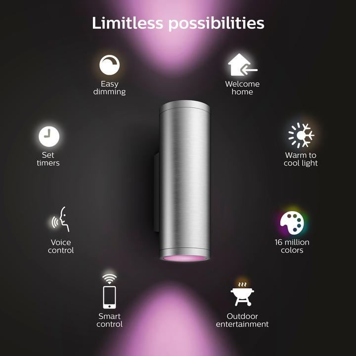 Immagine prodotto Philips Hue La tonalità appare (1200 lm, IP44)