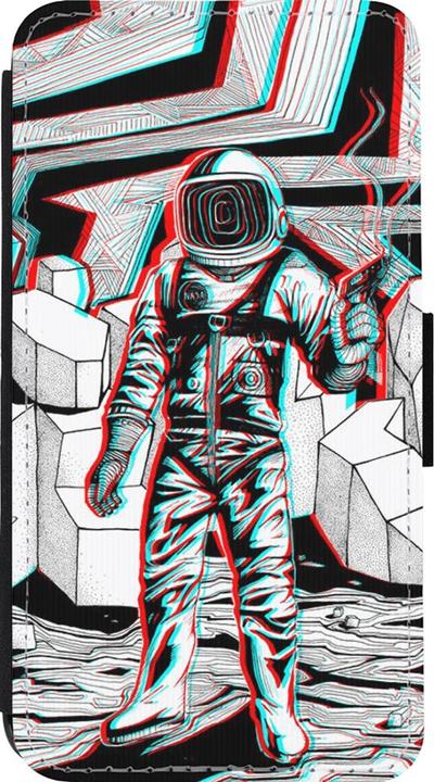 Actual product image PhoneLook Cover Wallet black Anaglyph Astronaut (Apple iPhone 13 mini)