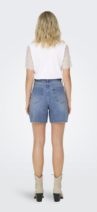 Immagine prodotto Only ONLZITA Hohe Taille Normal geschnitten Jeans-Shorts Jeans-Shorts (M)