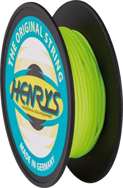 Actual product image Henrys Diabolo string 10m reel citro yellow