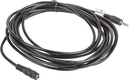 Actual product image Lanberg CA-MJFJ-10CC-0050-BK Audio-Kabel (5 m, 3.5mm jack (AUX))