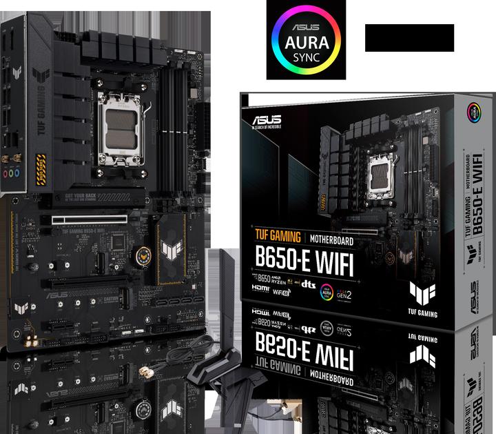 Productafbeelding ASUS TUF GAMING B650-E WIFI (AM5, AMD B650, ATX)