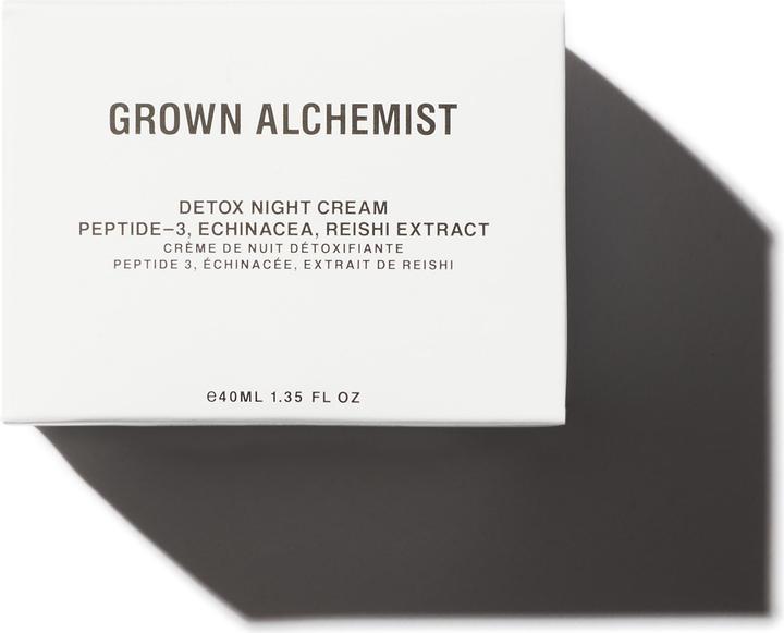 Actual product image Grown Alchemist Detox Night Cream: Peptide-2 Echinacea, Reishi Extract (40 ml)